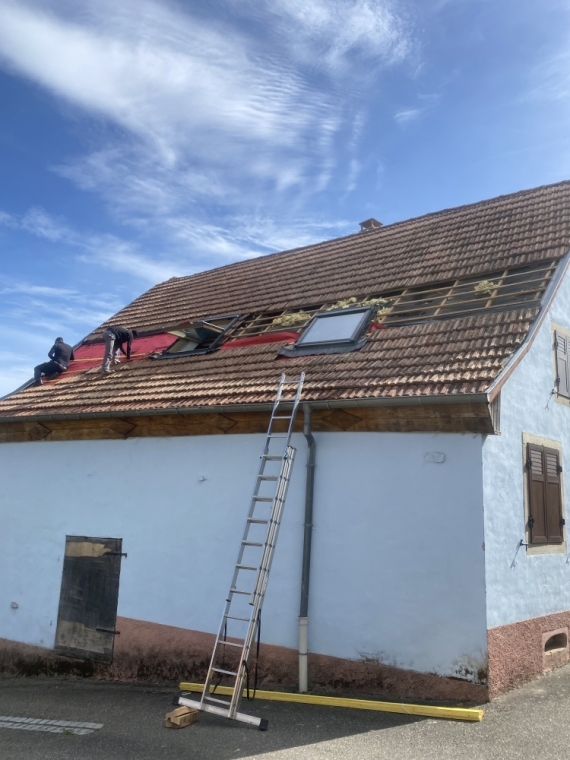 Rénovation de toiture de maison à Strasbourg, Strasbourg, WZ COUVERTURE