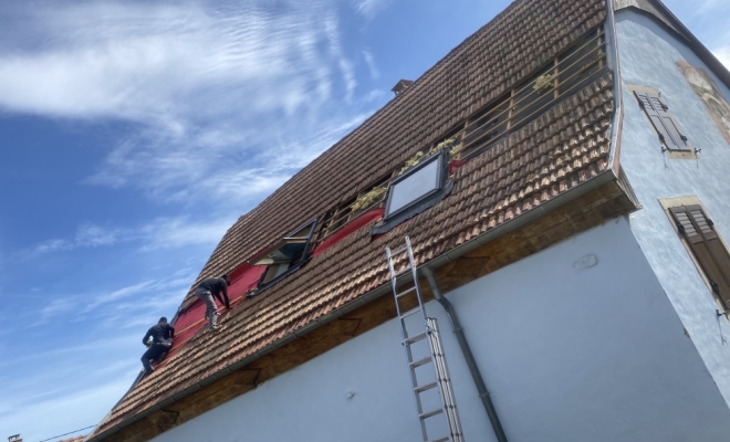 Rénovation de toiture de maison à Strasbourg, Strasbourg, WZ COUVERTURE
